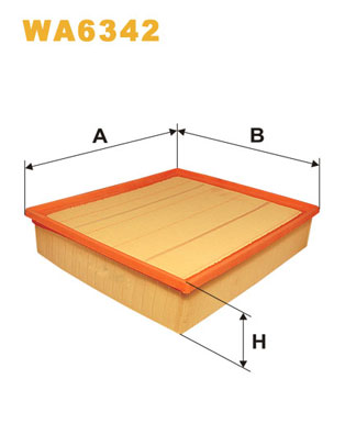 WIX FILTERS WA6342 - Воздушный фильтр