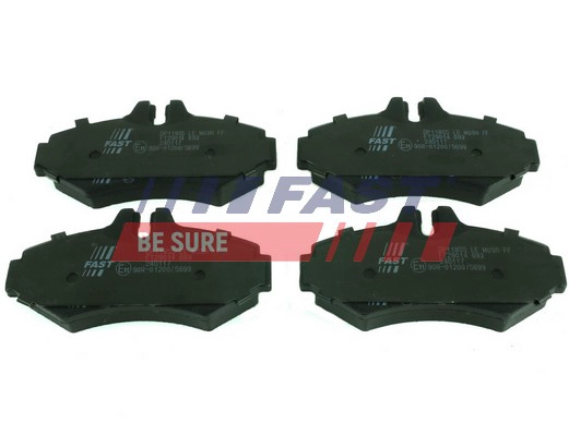 FAST FT29014 - Тормозные колодки 