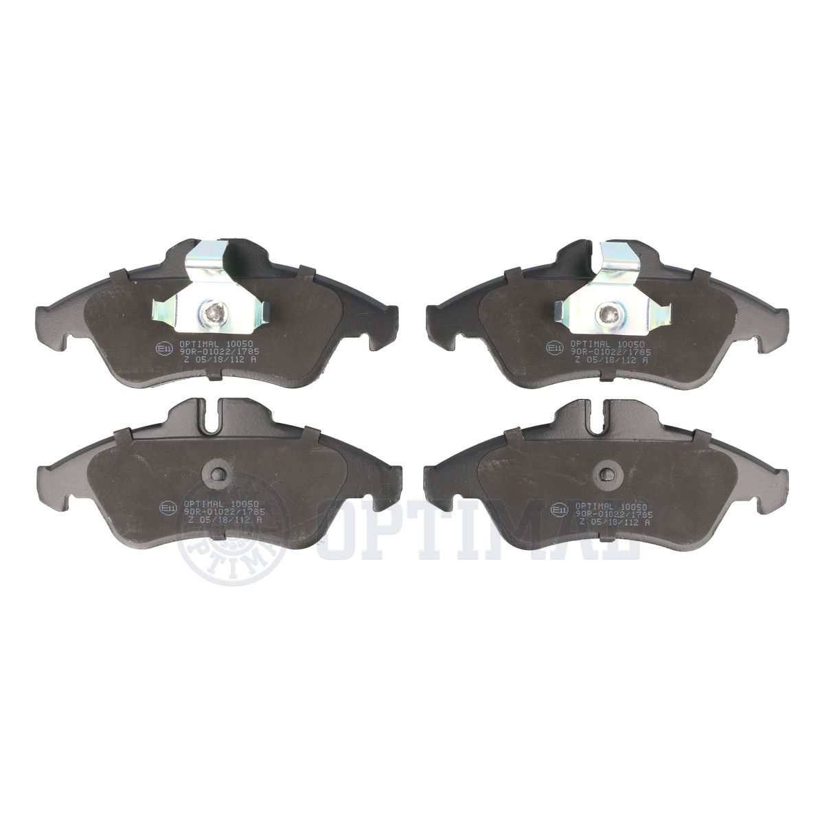 OPTIMAL BP-10050 - Тормозные колодки 