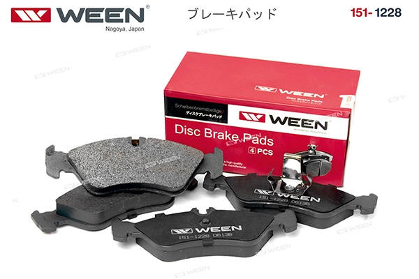 WEEN 151-1228 - Тормозные колодки 