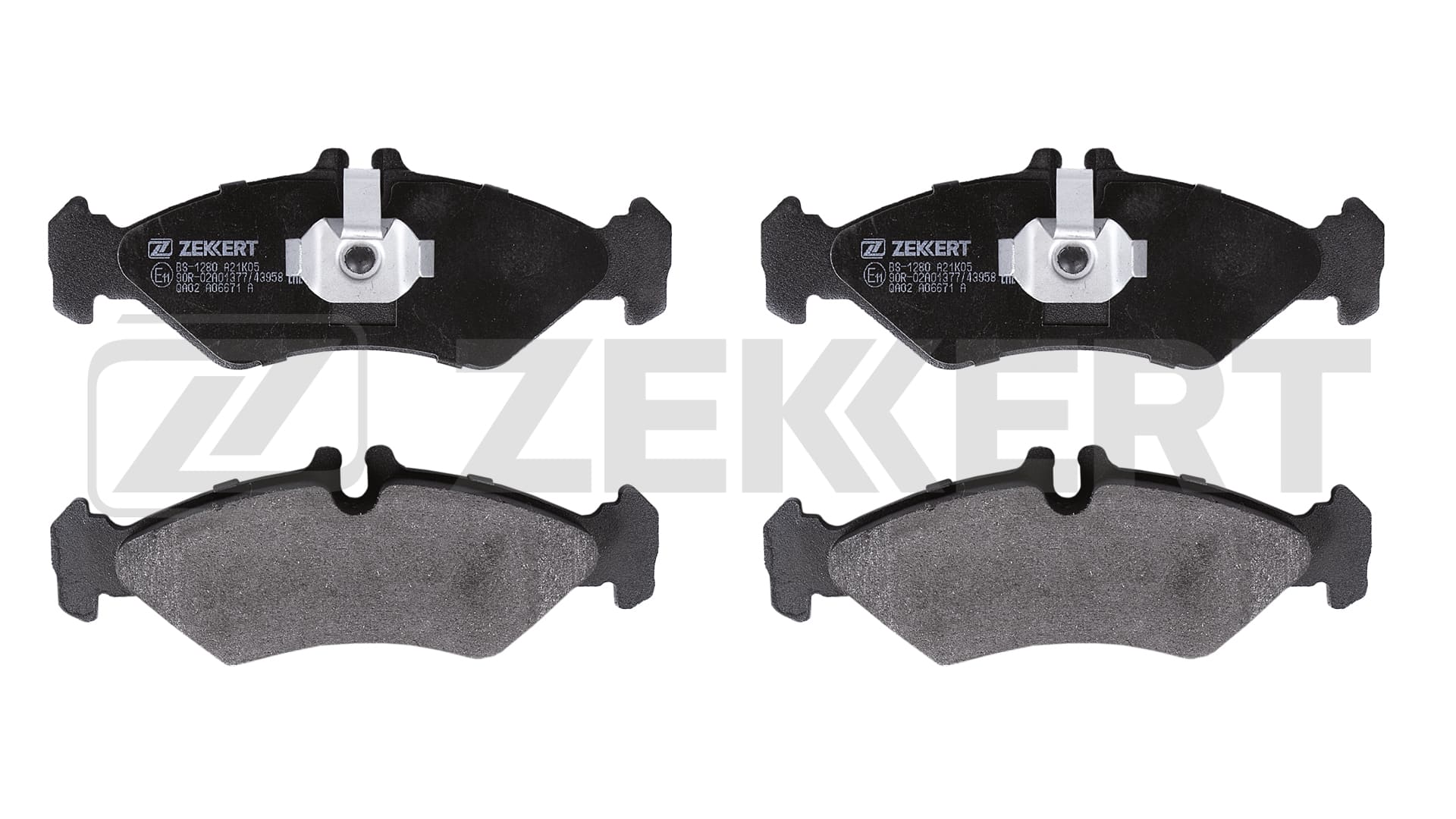 ZEKKERT BS-1280 - Тормозные колодки 