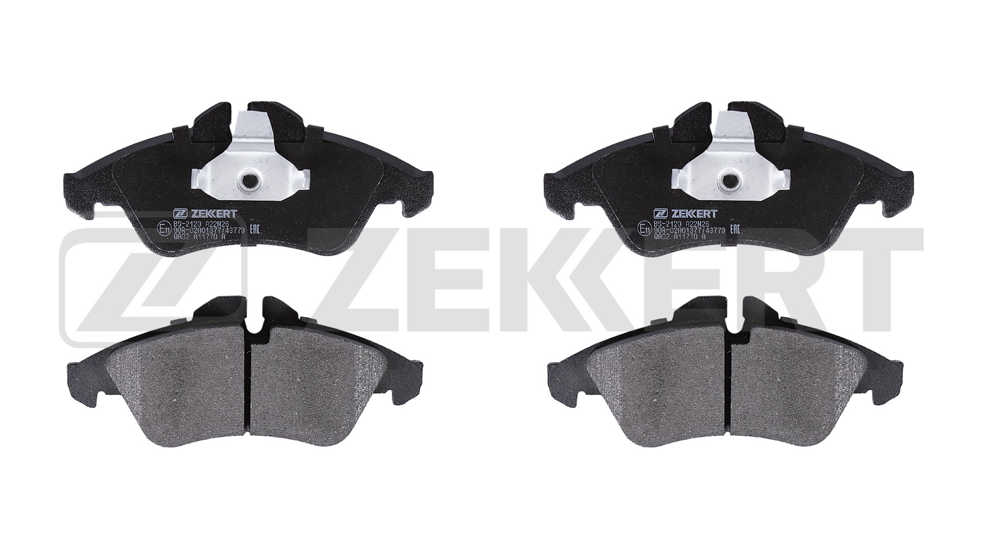 ZEKKERT BS-2123 - Тормозные колодки 