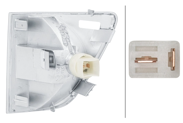 HELLA 2BA 007 016-041 - Поворотник (повторитель поворота)