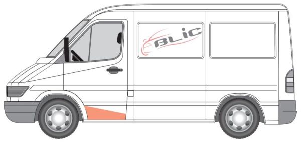 BLIC 6505-06-3546058P - Подножка