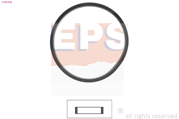 Прокладка, термостат Made in Italy - OE Equivalent