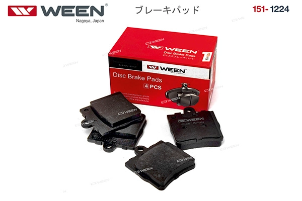WEEN 151-1224 - Тормозные колодки 
