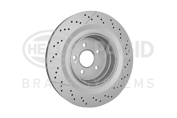 HELLA 8DD 355 126-871 - Тормозной диск PRO High Carbon