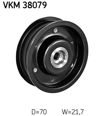 SKF VKM 38079 - Ролик обводной приводного ремня