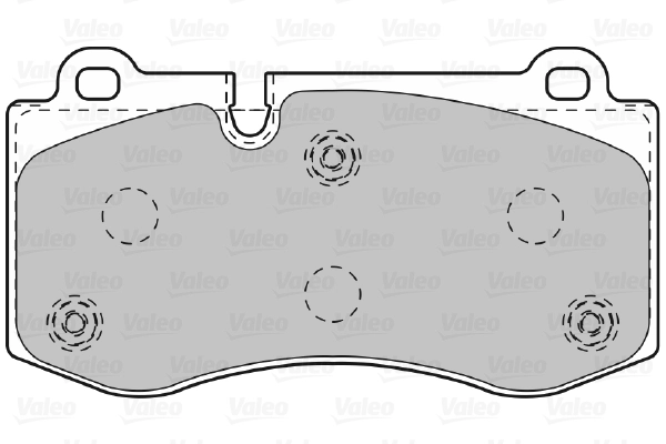 VALEO 670995 - Тормозные колодки 