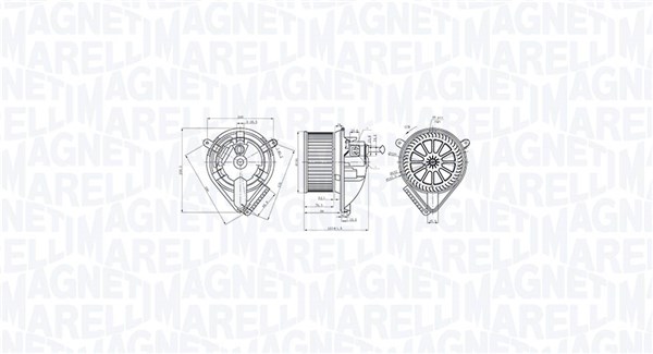 MAGNETI MARELLI 069412764010 - Моторчик печки