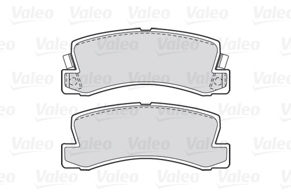 VALEO 301540 - Комплект тормозных колодок, дисковый тормоз FIRST