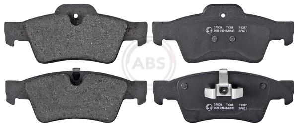 A.B.S. 37509 - Тормозные колодки 