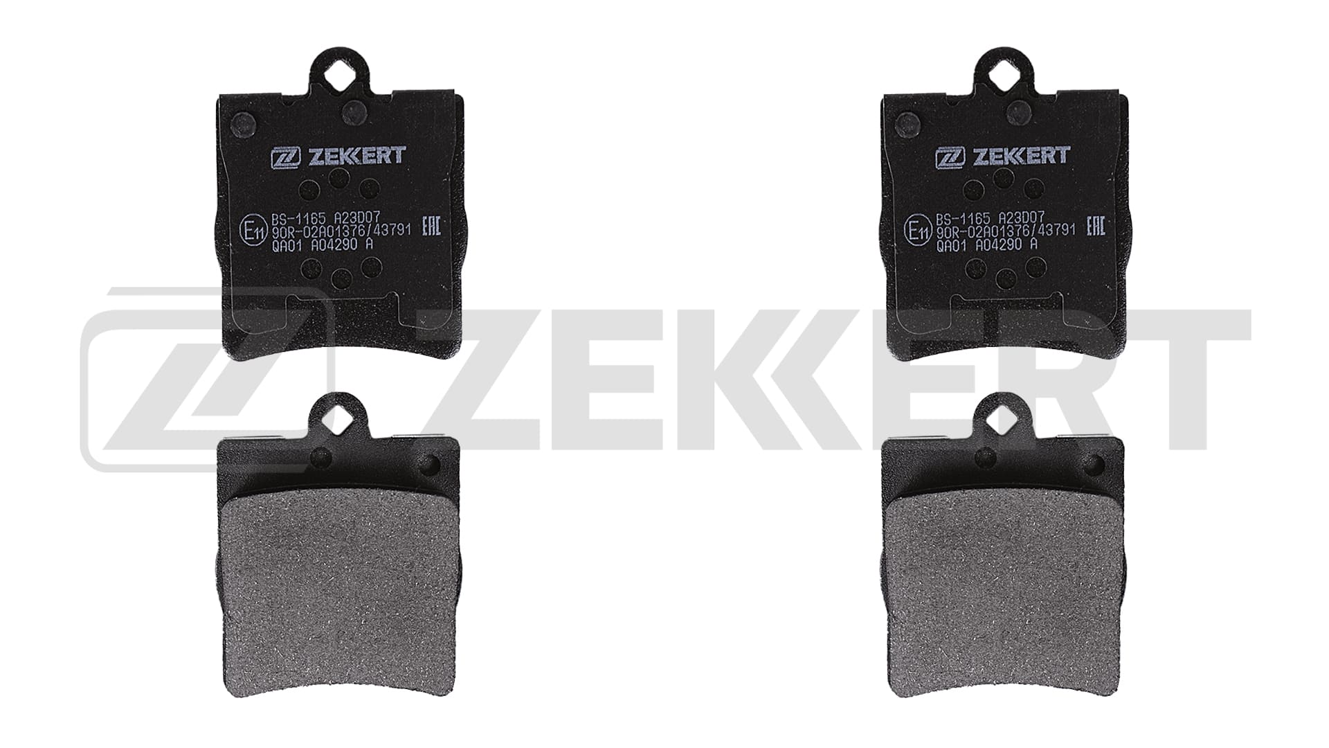 ZEKKERT BS-1165 - Тормозные колодки 