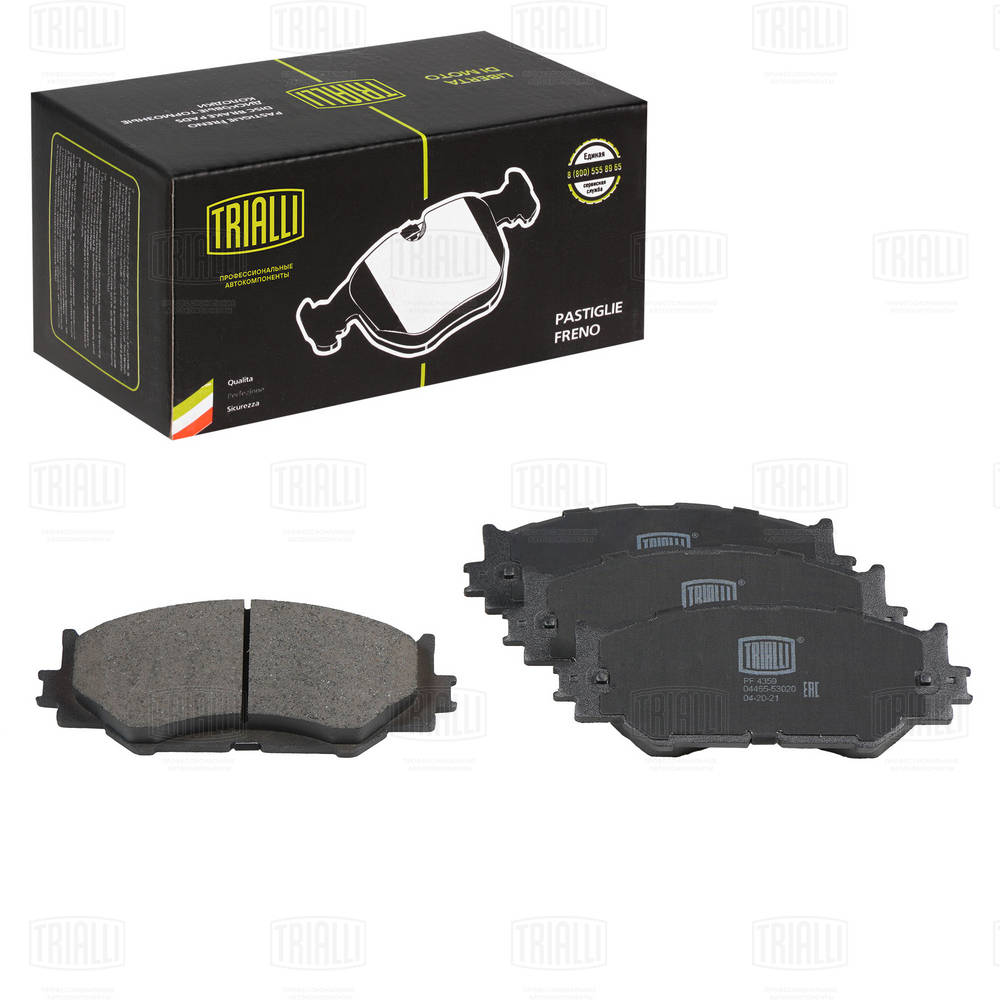 TRIALLI PF 4359 - Тормозные колодки 