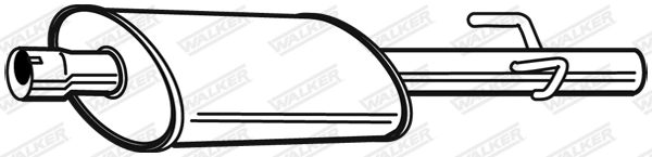 WALKER 22879 - Глушитель