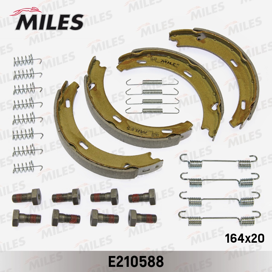 MILES E210588 - Барабанные колодки