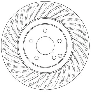 TRW DF6682S - Тормозные диски
