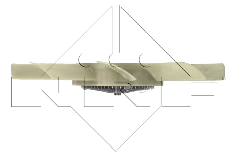 NRF 49541 - Сцепление, вентилятор радиатора FULL KIT