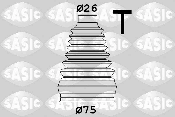 SASIC 1906147 - Пыльник ШРУСа