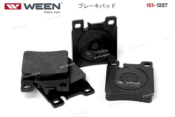 WEEN 151-1227 - Тормозные колодки 