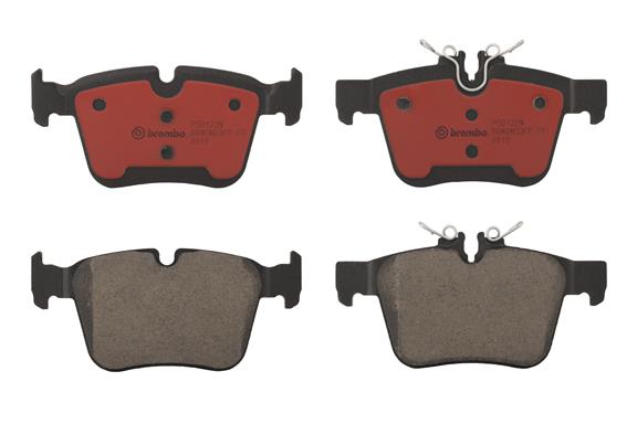 BREMBO P50122N - Комплект тормозных колодок, дисковый тормоз PRIME LINE - Ceramic