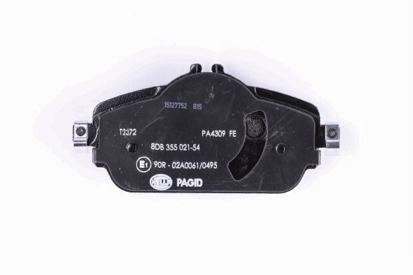 HELLA 8DB 355 021-541 - Тормозные колодки 
