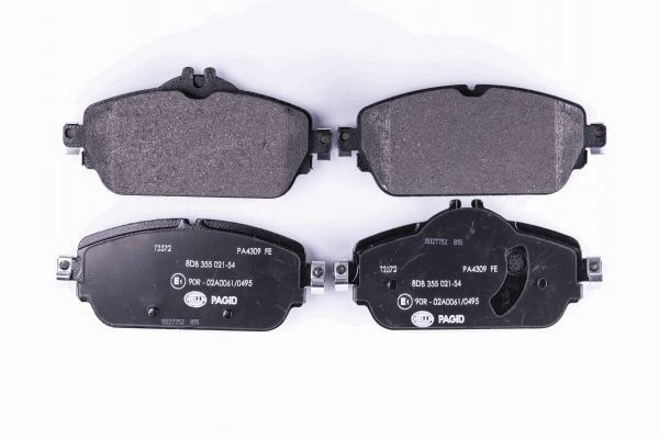 HELLA PAGID 8DB 355 021-541 - Тормозные колодки 