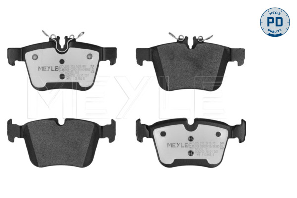 MEYLE 025 253 5416/PD - Комплект тормозных колодок, дисковый тормоз MEYLE-PD: Advanced performance and design.