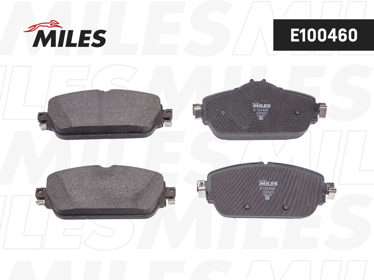 MILES E100460 - Тормозные колодки 