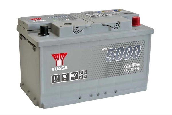 Стартерная аккумуляторная батарея YBX5000 Silver High Performance SMF Batteries