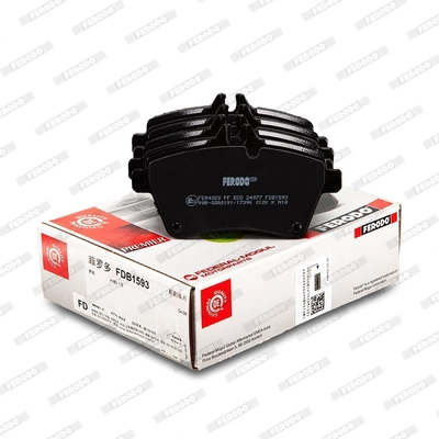 FERODO FDB1593 - Комплект тормозных колодок, дисковый тормоз PREMIER