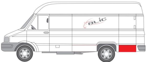 BLIC 6504-03-2094587P - Подкрылок