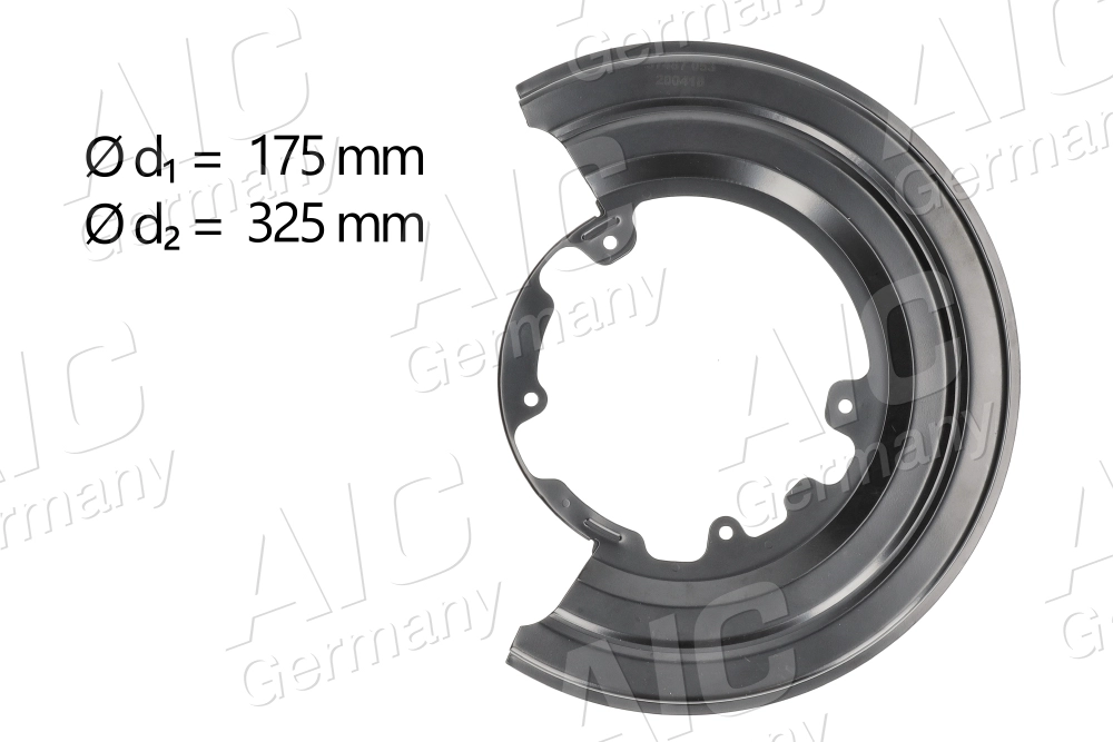 AIC 57487 - Отражатель, диск тормозного механизма Оригинальное качество AIC