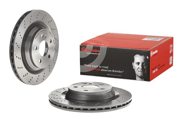 BREMBO 09.A818.21 - Тормозной диск PRIME LINE - UV Coated