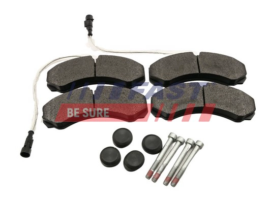 FAST FT29573 - Тормозные колодки 