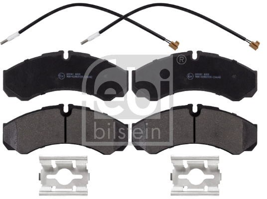 FEBI BILSTEIN 116255 - Тормозные колодки 