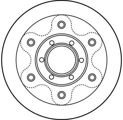 TRW DF2788S - Тормозные диски