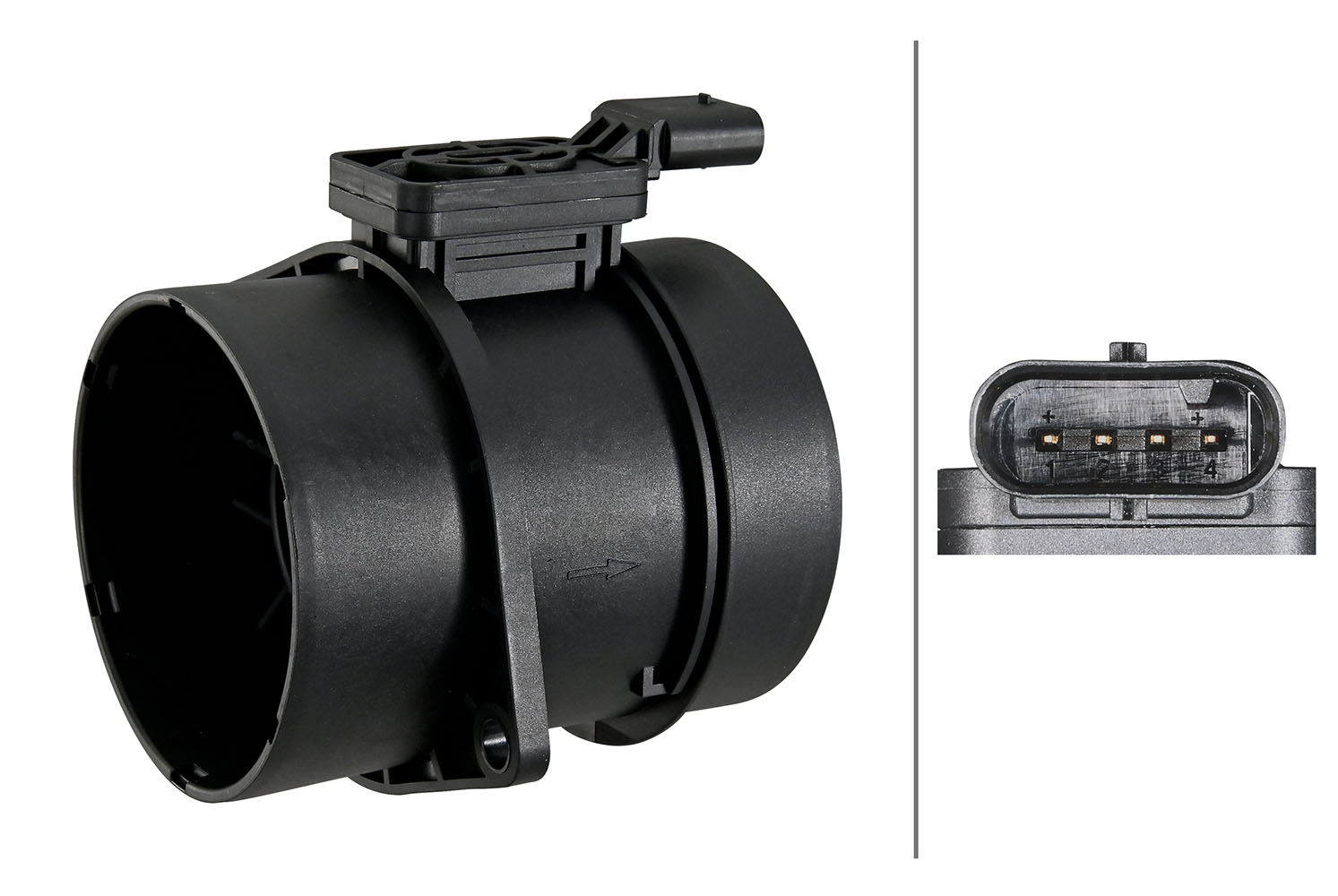 HELLA 8ET 358 095-271 - Расходомер воздуха