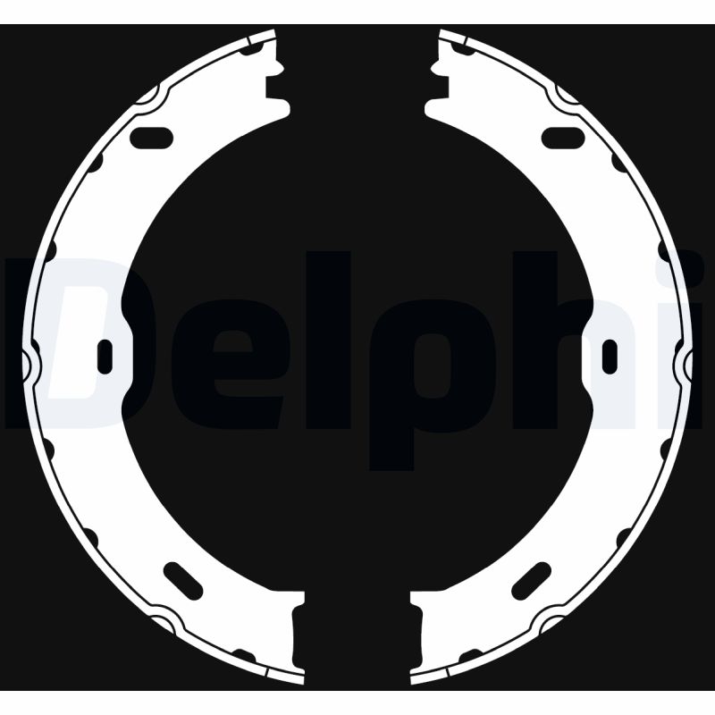 DELPHI LS2018 - Барабанные колодки