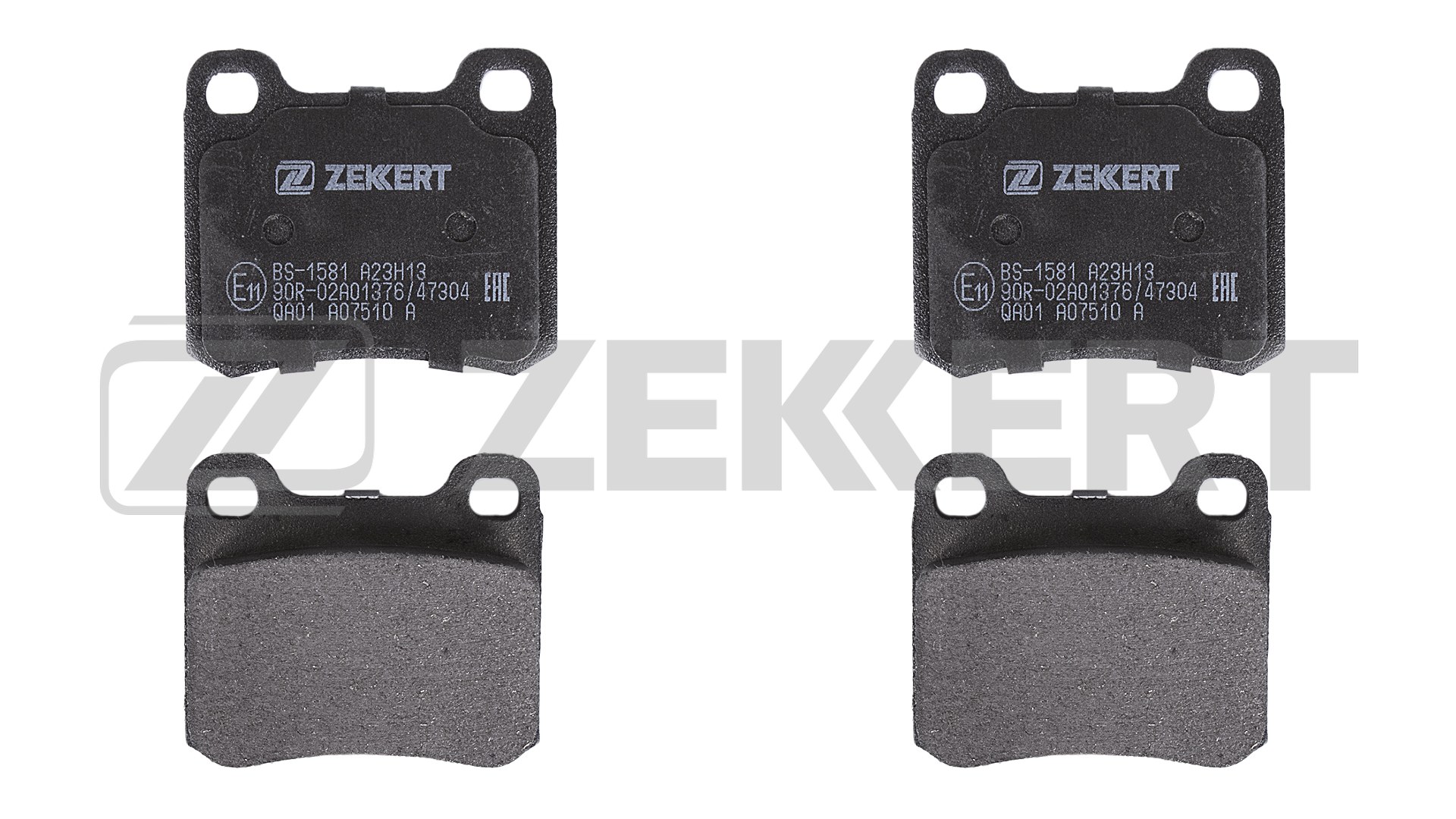 ZEKKERT BS-1581 - Тормозные колодки 