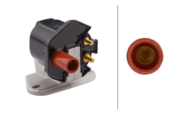 HELLA 5DA 358 000-911 - Катушка зажигания