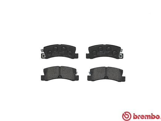 BREMBO P 83 015 - Комплект тормозных колодок, дисковый тормоз PRIME LINE