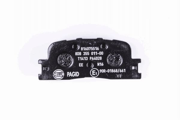 HELLA 8DB 355 011-001 - Тормозные колодки 