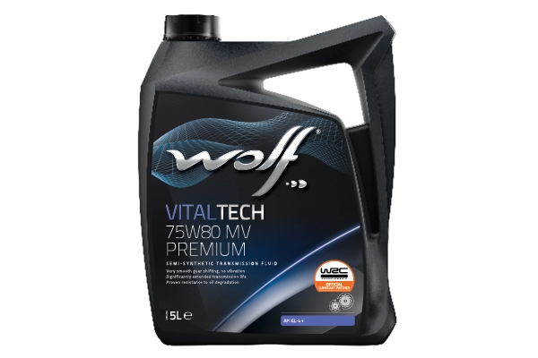 Трансмиссионное масло WOLF VITALTECH 75W80 MV PREMIUM