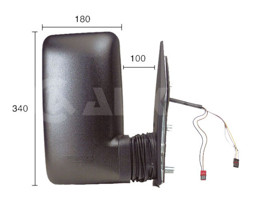 Наружное зеркало