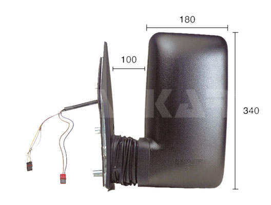 Наружное зеркало