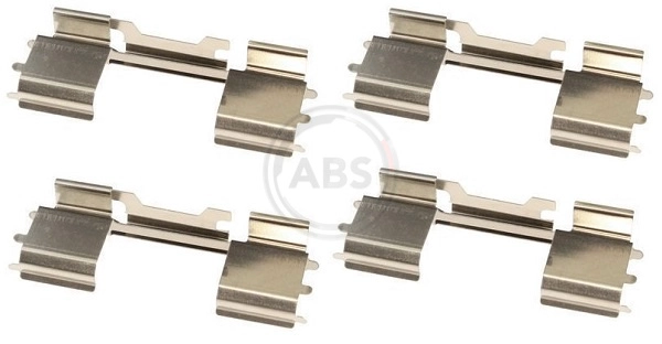 A.B.S. 1729Q - Ремкомплект тормозных колодок