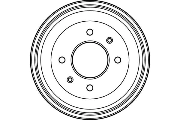 TRW DB4049 - Тормозной барабан