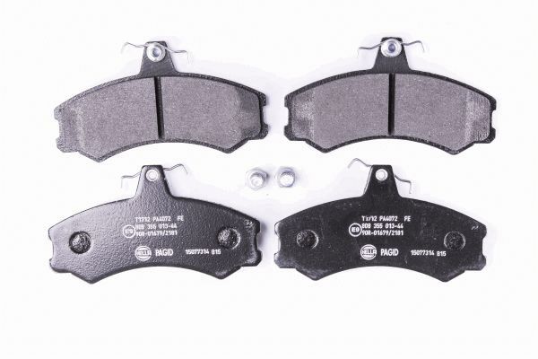 HELLA 8DB 355 013-441 - Тормозные колодки 