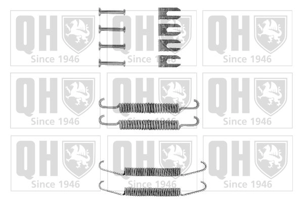 Ремкомплект тормозных колодок ручника
